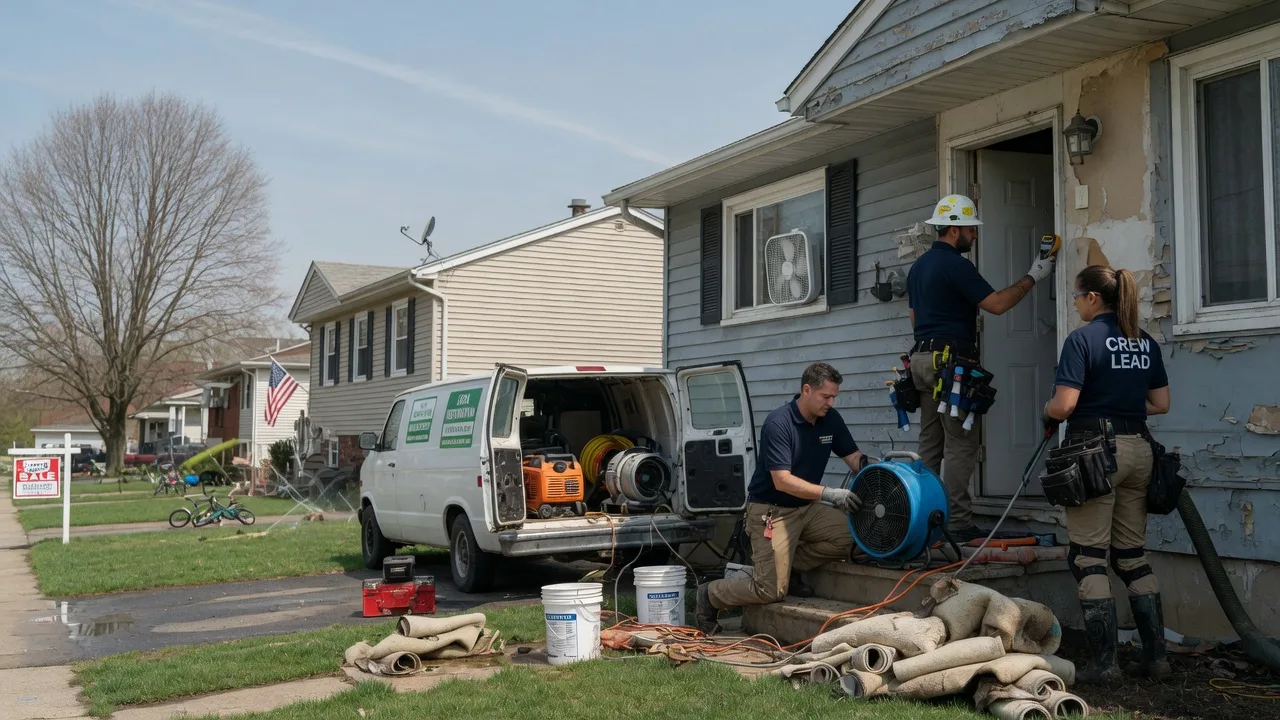 Flood Cleanup in West Suffield, CT near me