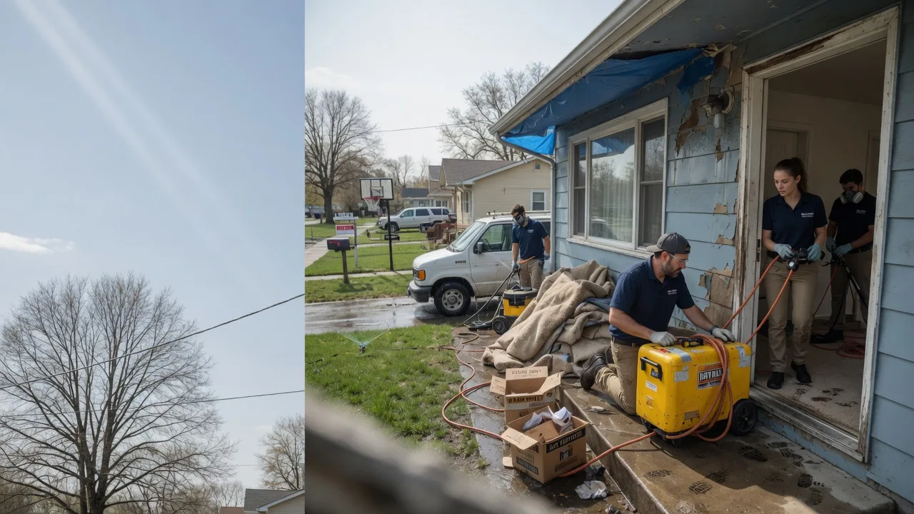 Basement Flood Cleanup in West Suffield, CT near me